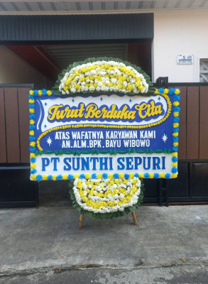Papan Bunga Duka di Jawa Kanan Ss